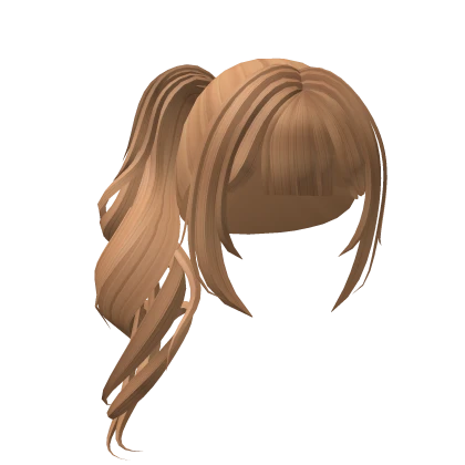 Gyaru ギャル Side Ponytail Honey Blonde | Roblox Item