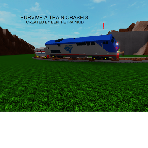 Survive A Train Crash III official Roblox game thumbnail