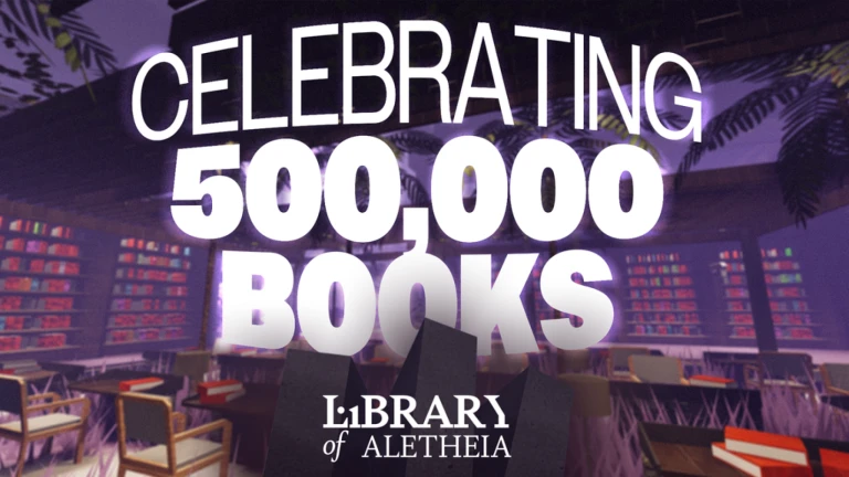 500K BOOKS! 🎉 Library of Aletheia