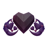Galaxy Crystal Heart Tiara
