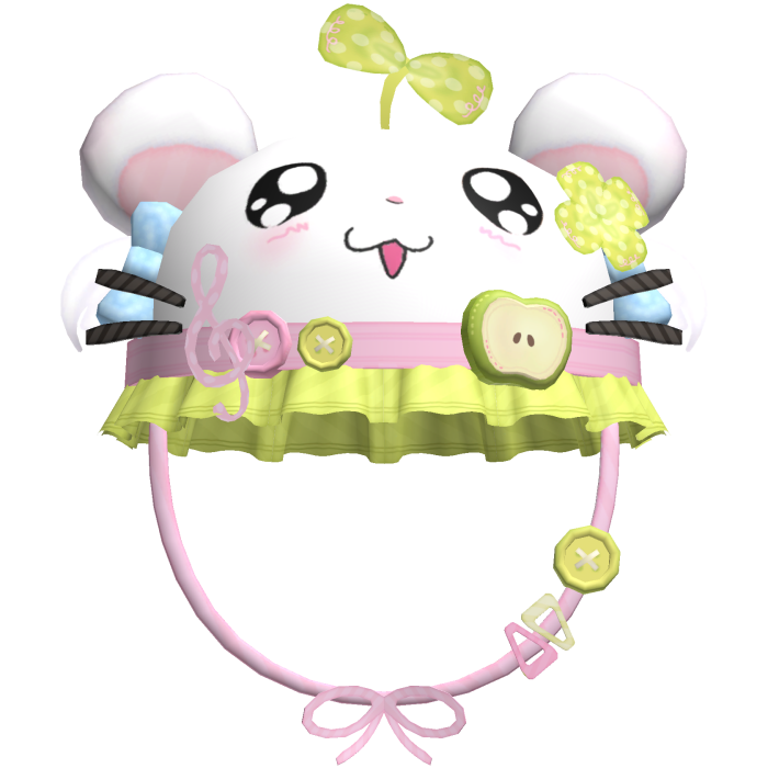 🐹🍀 cute kawaii bijou hamster clover hat 