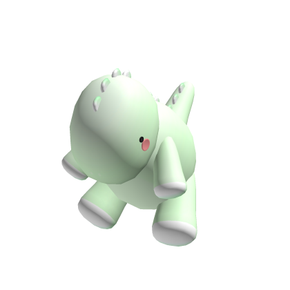 Green Dino Plushie