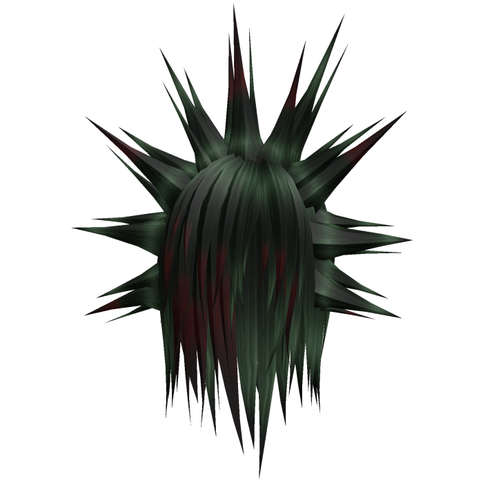⸸  Zombie Green Niche Scene Liberty Spikes RCK