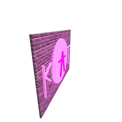 "KAT" Light up sign