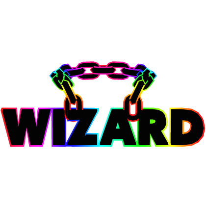 Cartoony Rainbow Wizard Chain Roblox item