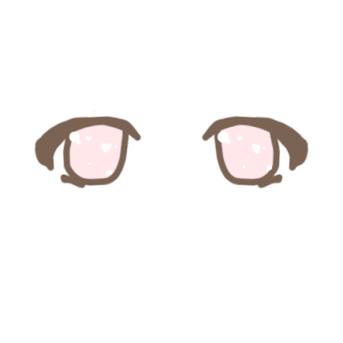 Pastel Pink Eyes Roblox decal