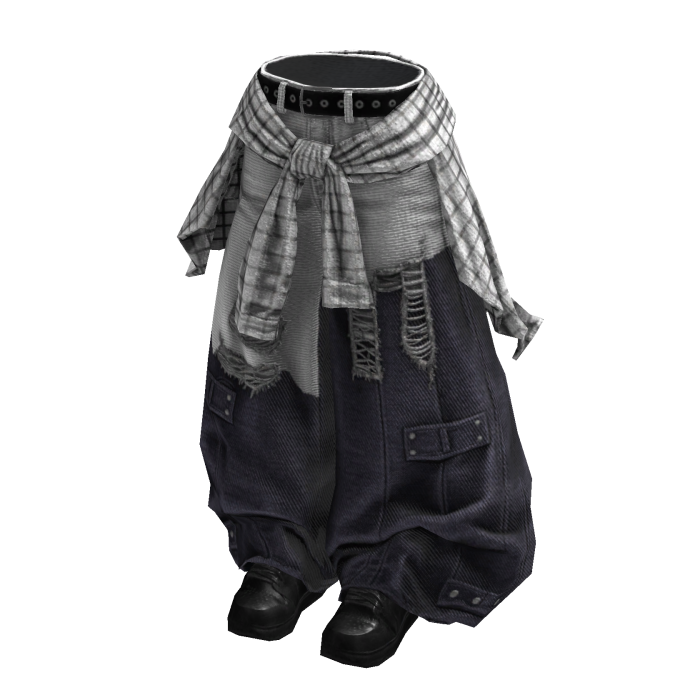 PatchworkGrungeSemiRippedDenimTears(WhiteBlueGrey)