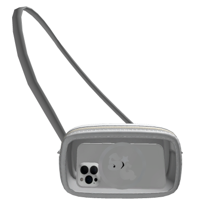 White SG Crossbody w Phone thumbnail