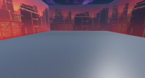 Futuristic Night Town