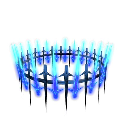 Glacial Crown of Ozymandias [GLOW] Roblox item
