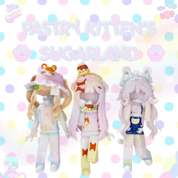 .🍭 ݁˖ [5 NEW OUTFITS] pastry kitten's sugarland