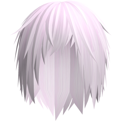 light pink emo moe hair 22.  Roblox item
