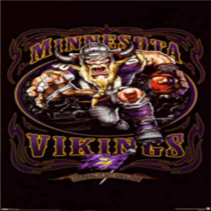 Minnesota Vikings Poster Roblox decal