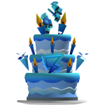 Electric Birthday Cake Tophat
