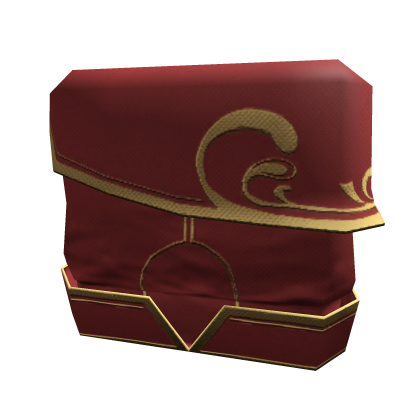 Red and gold noble monarch left shoulder