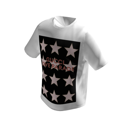 Gucci Love Parade Print T Shirt Roblox