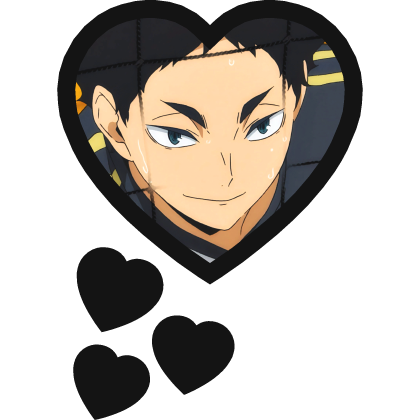 Keiji Akaashi Thinking Hearts Haikyuu