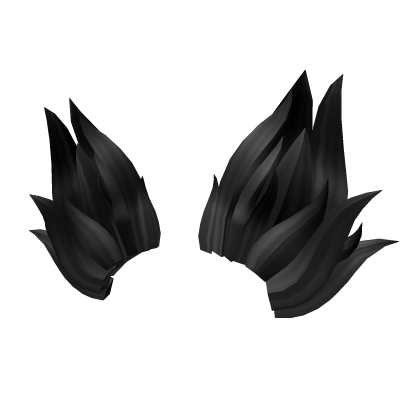 Black Hair Cat Ears Roblox item