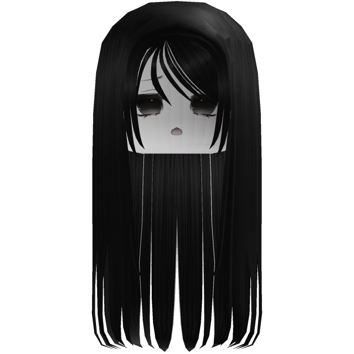 Black Gyaru Moe Long Hair