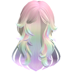 rainbow hair