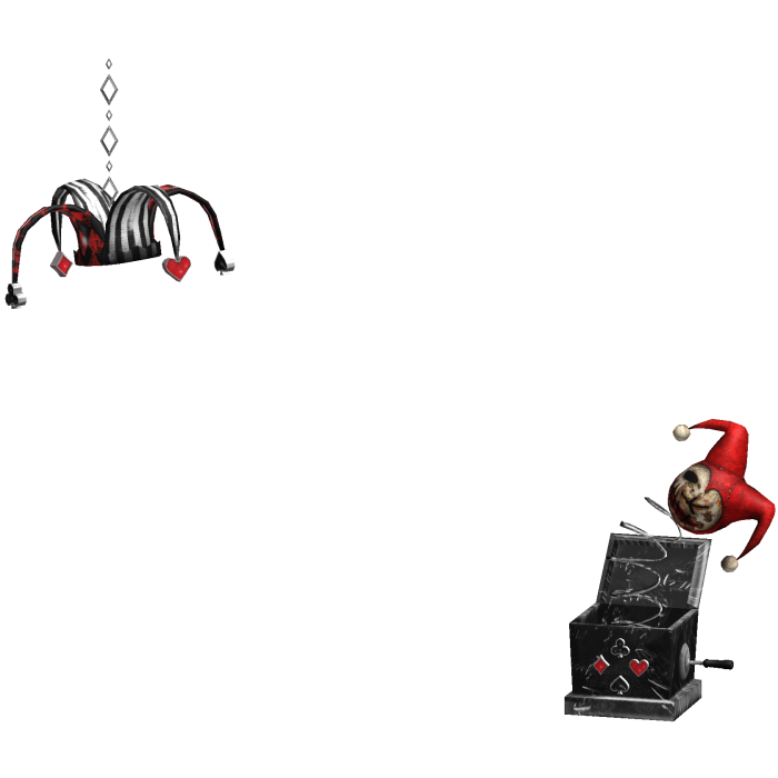 part time jester  ҂ puppet circus backdrop 