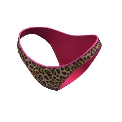 Bikini Bottom Leopard Cute Hawaiian Gyaru Y2K