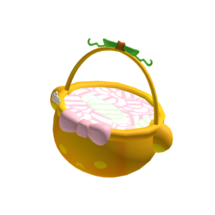 halloween cute pumpkin bear candy pail thumbnail