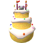 Mouse Birthday Cake