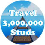 Travel 3 Mil Studs