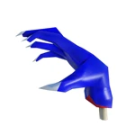 Zombie Claw-Breaker Blue