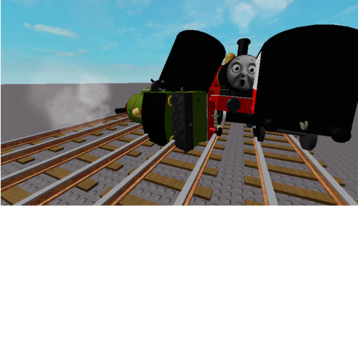crash james into percy