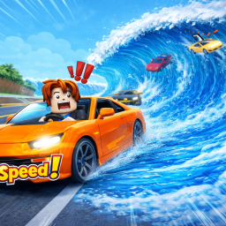 Cars vs Tsunami 🌊🚗 (NEW!)