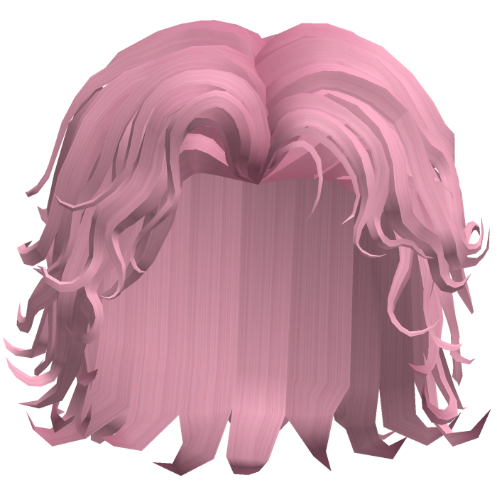 Wavey Pink Surfer Male Curly Hair