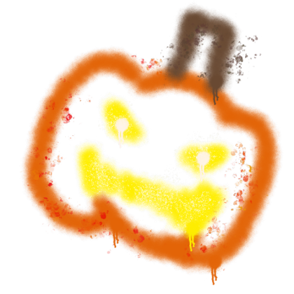 SC Pumpkin spray paint Roblox decal