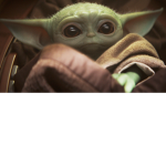 baby yoda is adorble