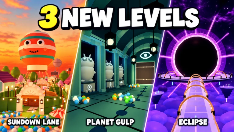 3 NEW LEVELS