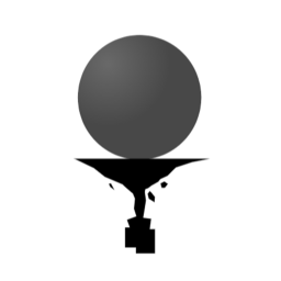 Push ball off a cliff