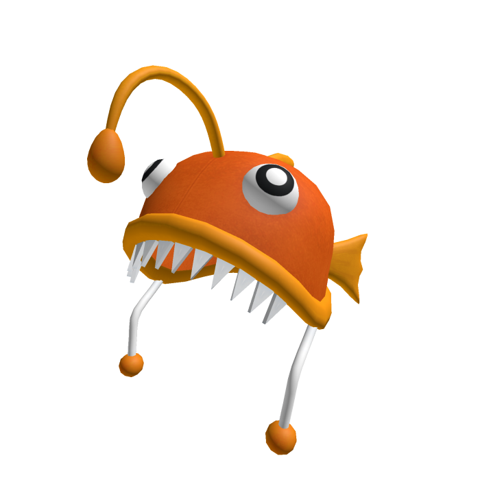 Fish hat (orange)