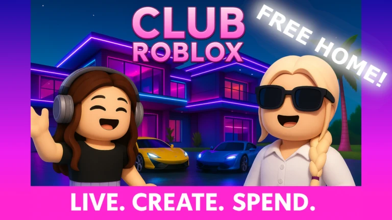 💗 Club Roblox RP / FREE HOME🏡