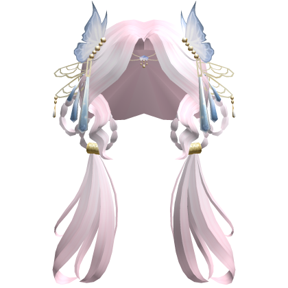 Magical Butterfly Pink Hair Roblox item