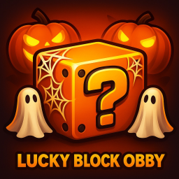 [HALLOWEEN] Lucky Block Obby! 🎃