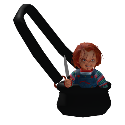 Chucky in bag