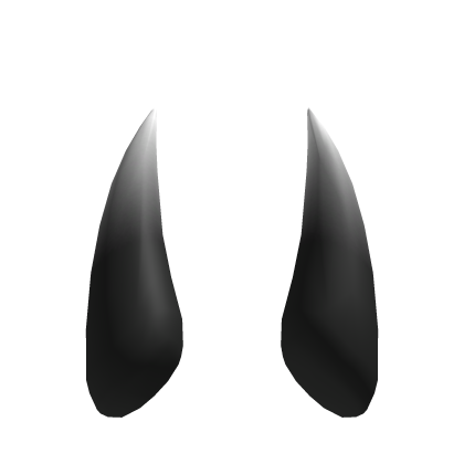 Long Spike Horns - Gradient White