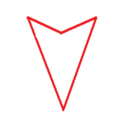 down arrow transparent Roblox decal