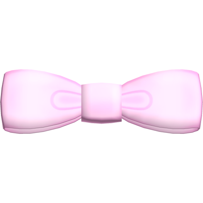 ꒰♡︎꒱ cutesy simple pink bow Roblox item