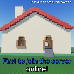First to join the server online!
