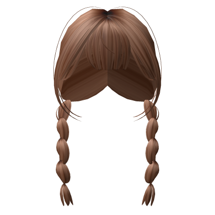 Y2K Cute Brown Braids Roblox item
