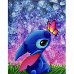 Stitch likes butterflies