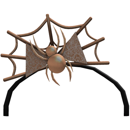 Halloween Bronze Spider Headband 