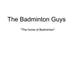 The Badminton Guys